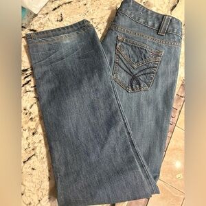 Tommy Hilfiger Women's Straight Leg Blue Jeans